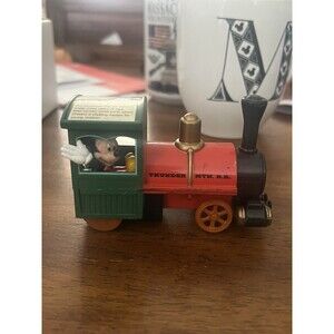 Mickey Mouse Disney Parks Big Thunder Mountain Railroad Train Engine Collectible